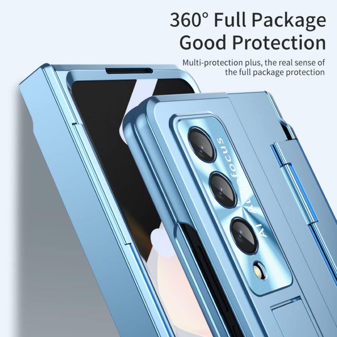 ★Samsung Galaxy Z Fold 4 Case Bumper Frame 360