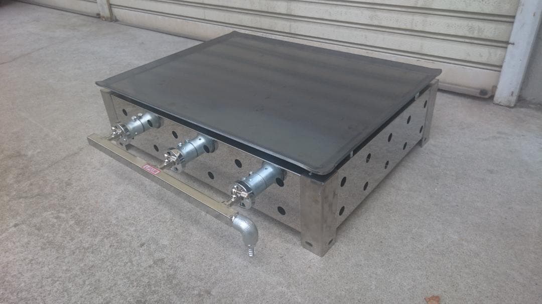 New Teppanyaki Gas Griller Okonomiyaki Yakisoba Demonstration Sales Hamburger Patty