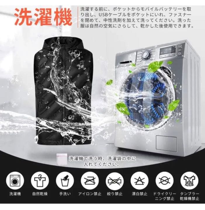 Heated Vest for Men with 5000mAh Battery