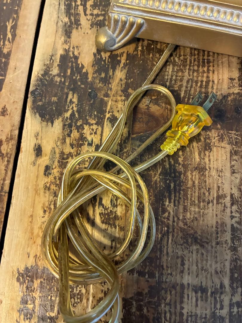 Antique Stand Light, Retro Lighting, Lamp, Vintage, No Shade