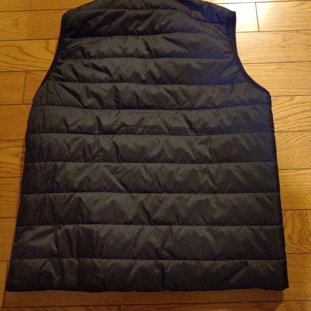Heated Vest, Black, Quilted Down Vest, Men's, L