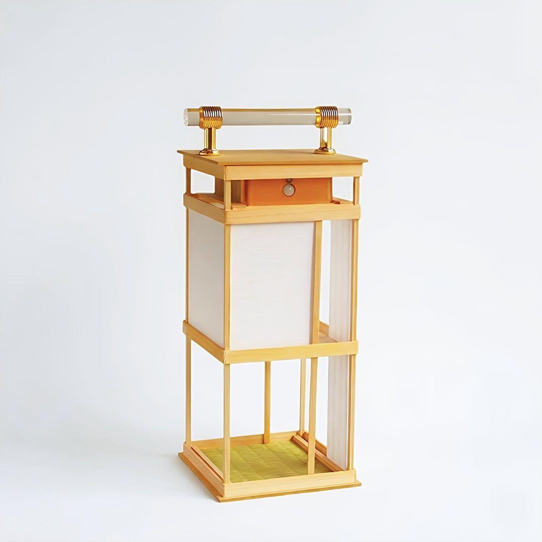 Edo Yadori ~ Invitation to Memories [Motion Sensor Lantern] Japanese Style Lighting, 30cm Tall Lamp/Andon