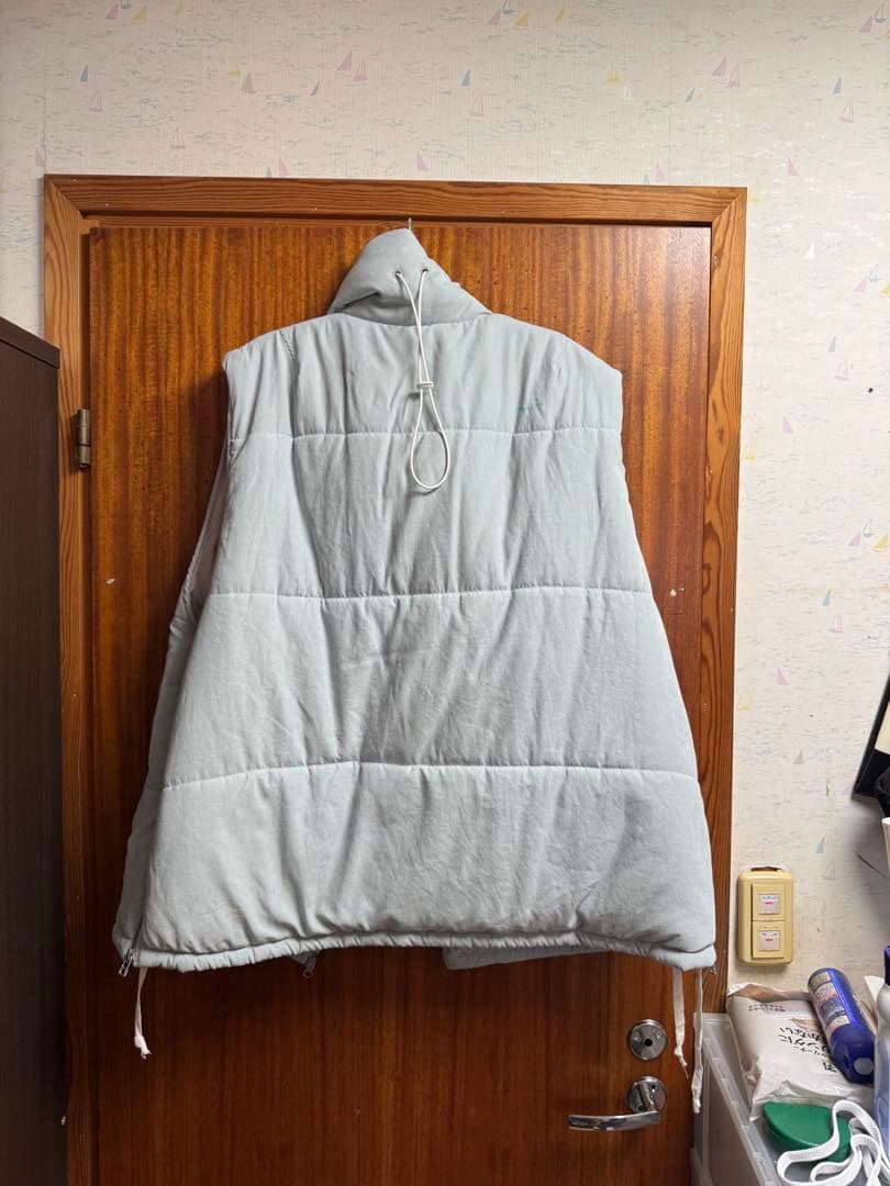 MAGIC STICK Down Vest, Light Blue, MAGIC STICK