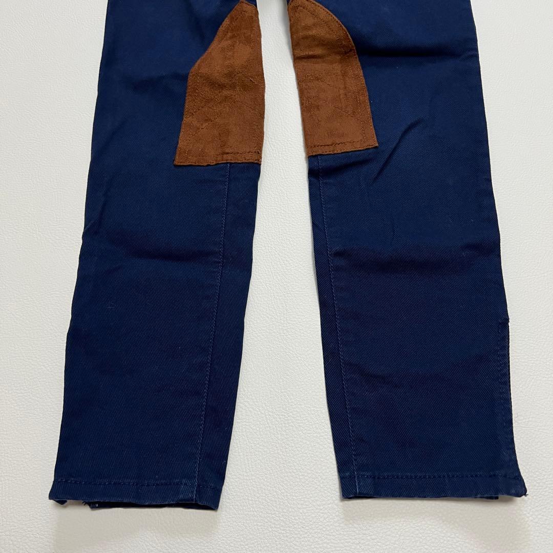 Ralph Lauren Riding Pants Navy 120 Knee Patches Patchwork Trousers