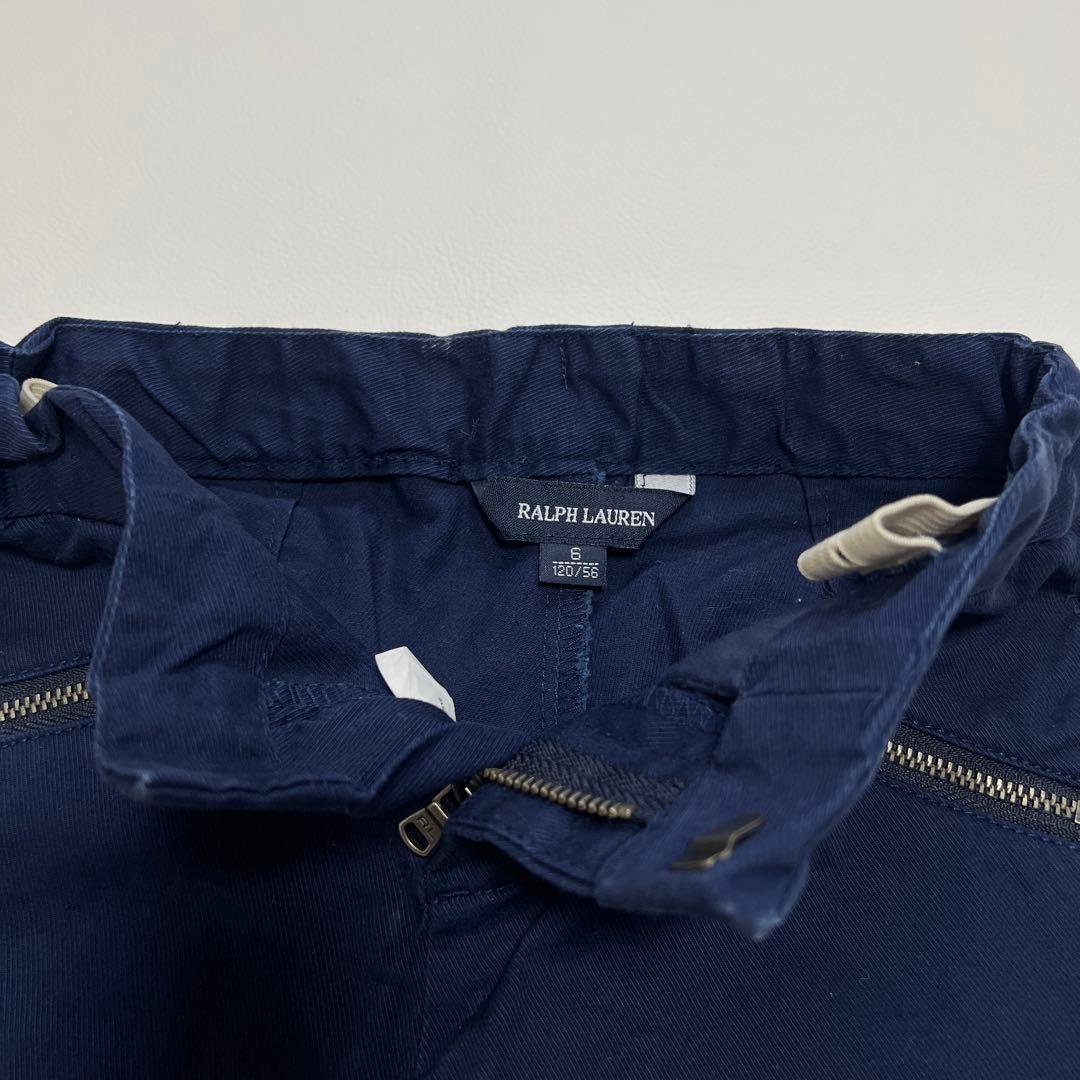 Ralph Lauren Riding Pants Navy 120 Knee Patches Patchwork Trousers