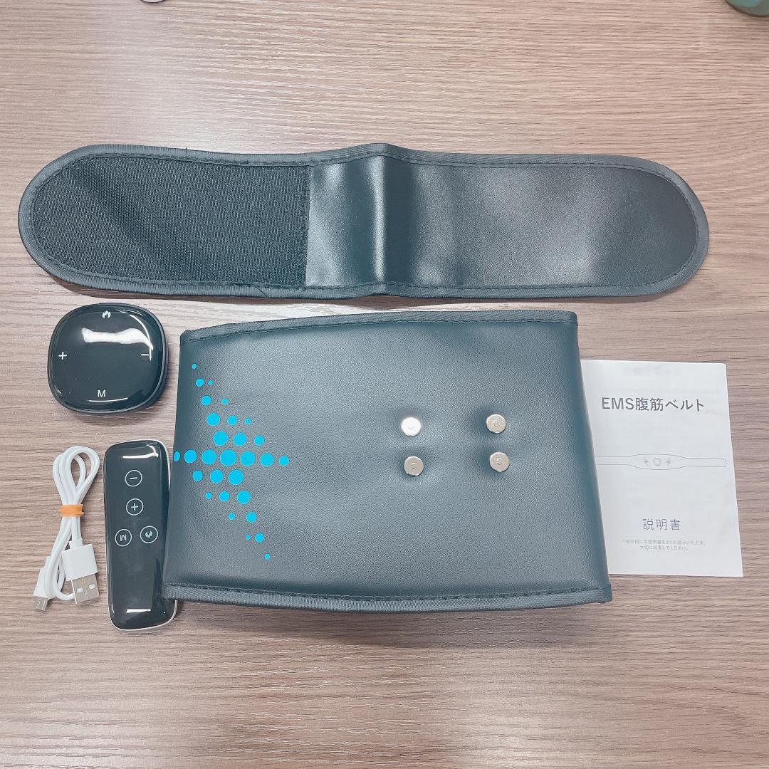 ♢ Abdominal Muscle Machine EMS Abdominal Belt Diet Powerful Model Abdominal Pad USB