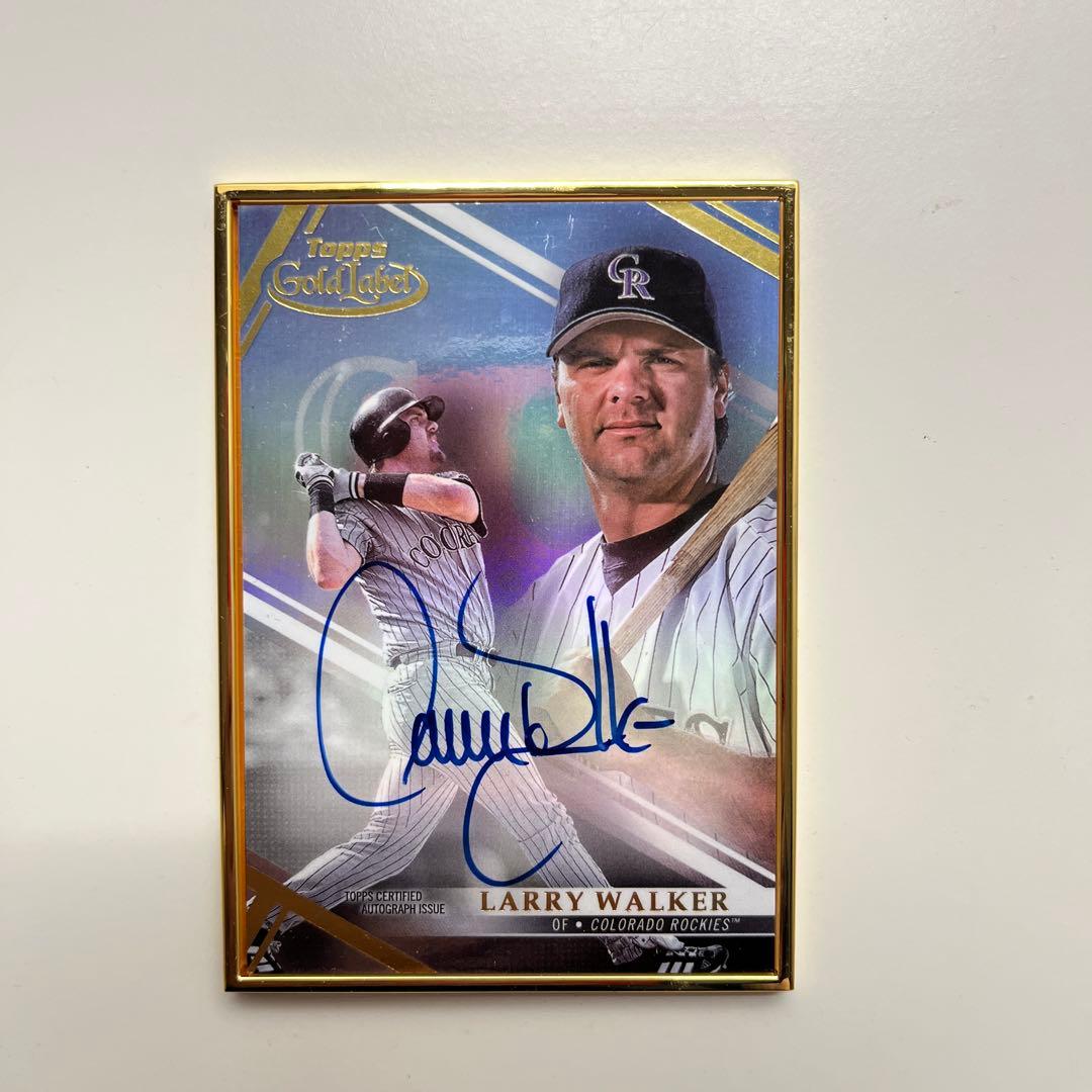 Topps MLB Legends On-Card Auto Set LARRY WALKER & Others