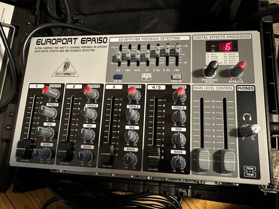 Portable PA System BEHRINGER EUROPORT EPA150