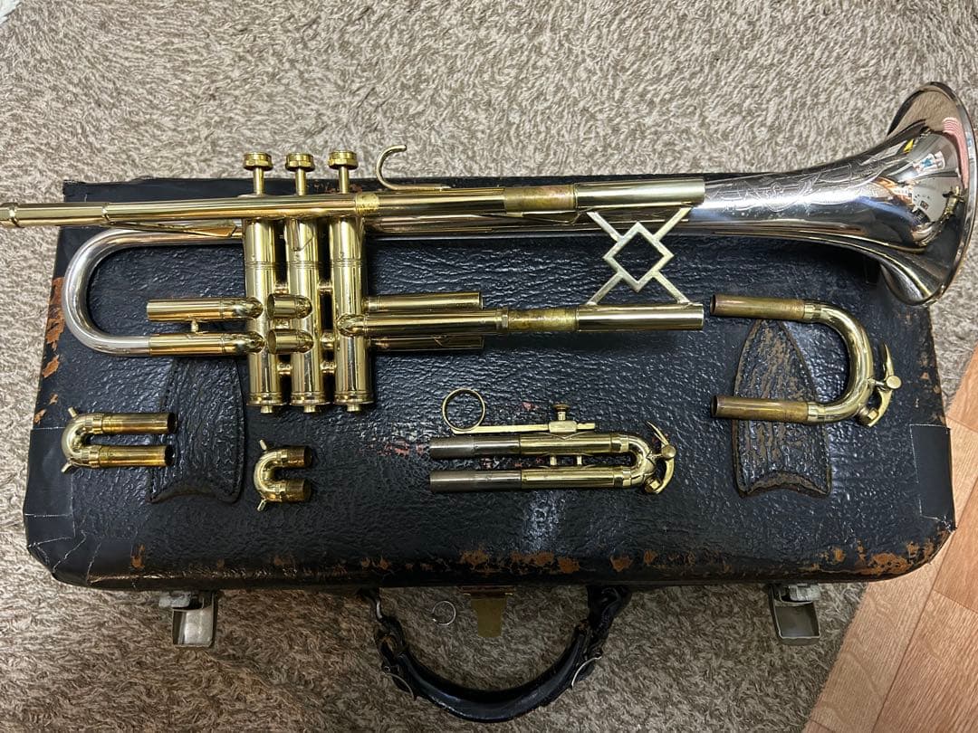 Trumpet, King Silver Tone