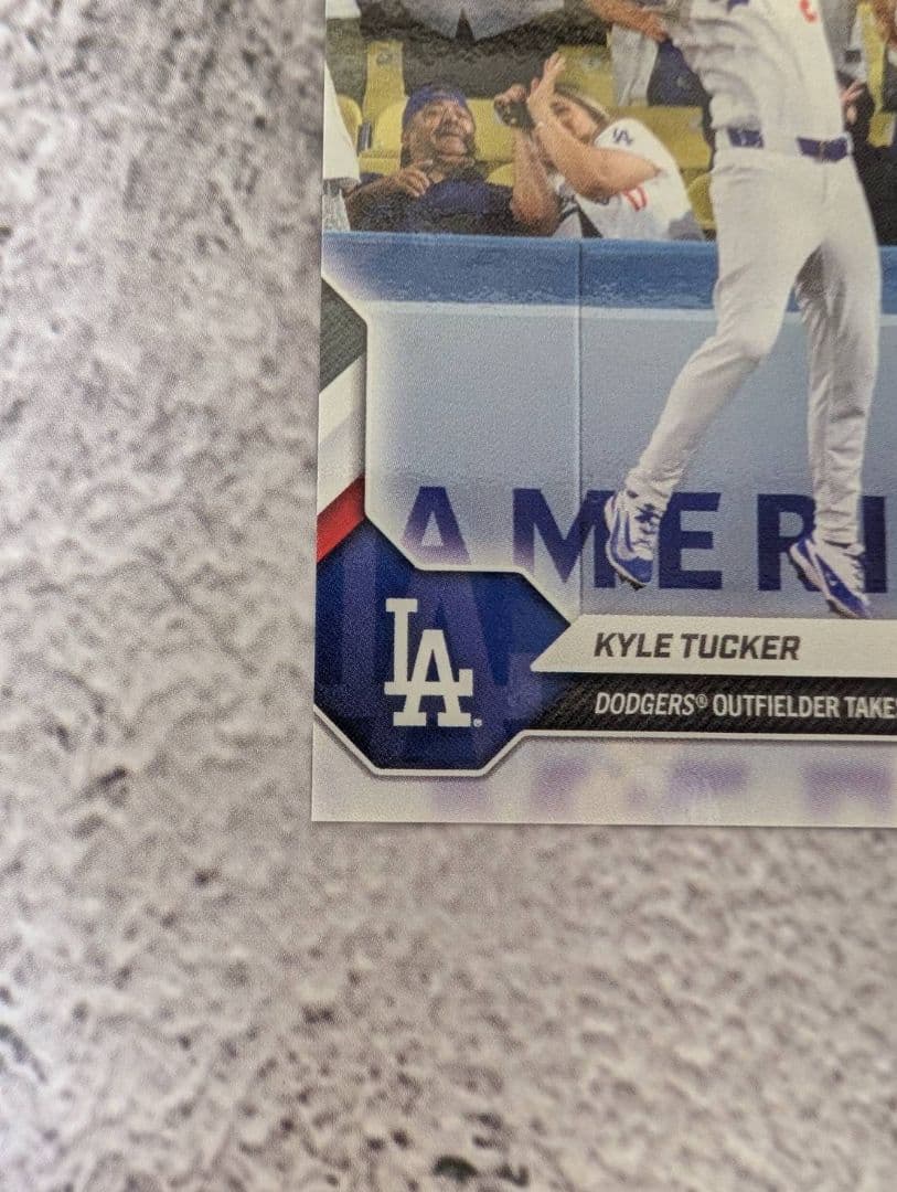 【Limited to 896 pieces】Kyle Tucker Topps Now Dodgers HR Heist