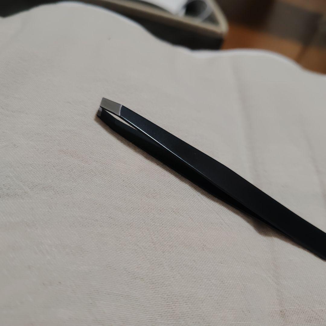 Black stainless steel tweezers