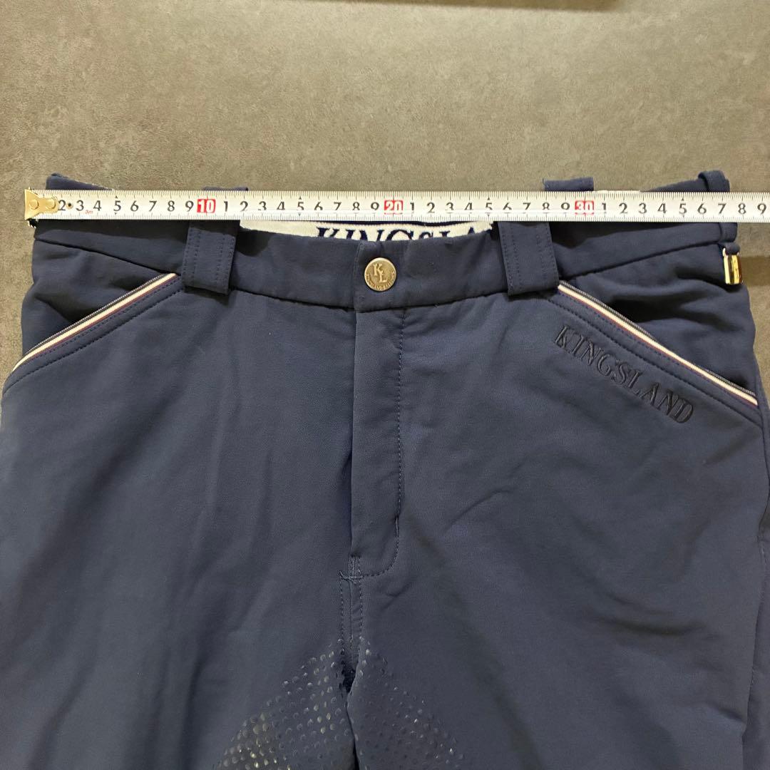 KINGSLAND Breeches with Non-Slip Grip Navy Size 48