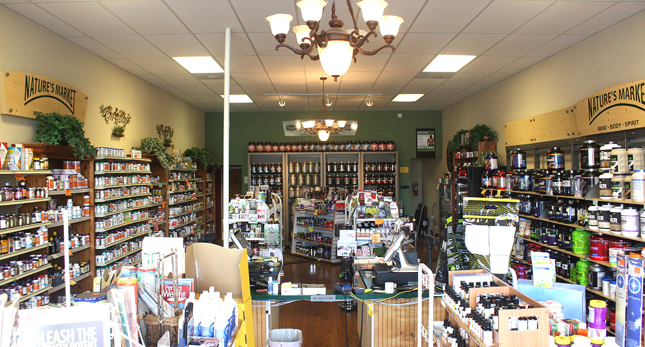 Nature’s Market store aisle